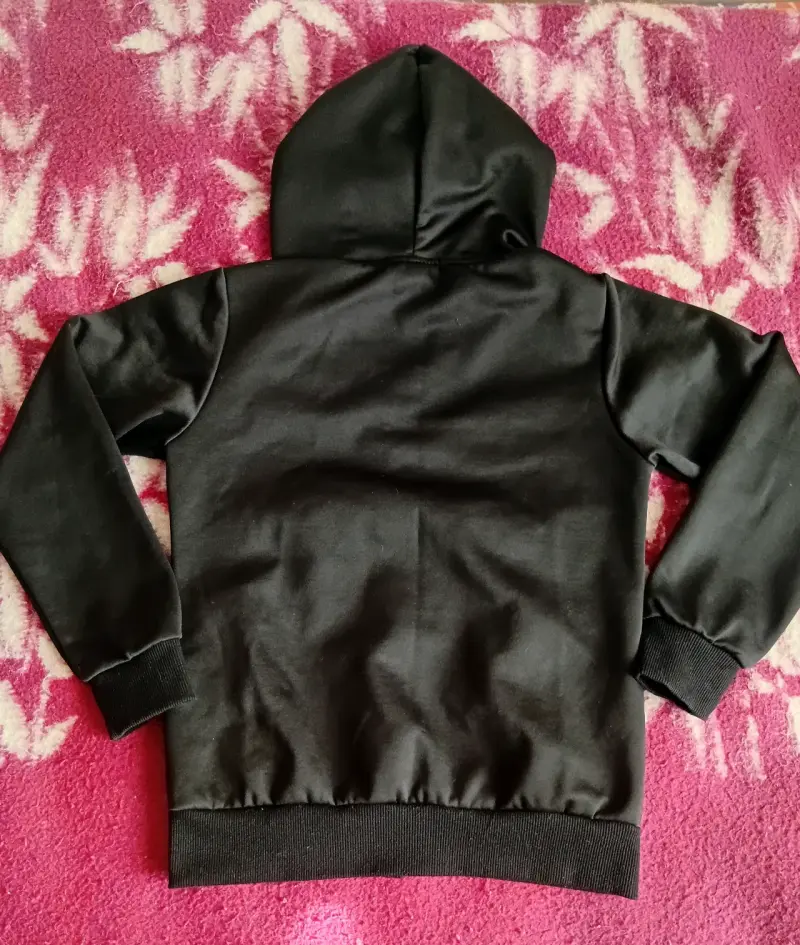 Polerón con capucha Nike negro para niños - 2