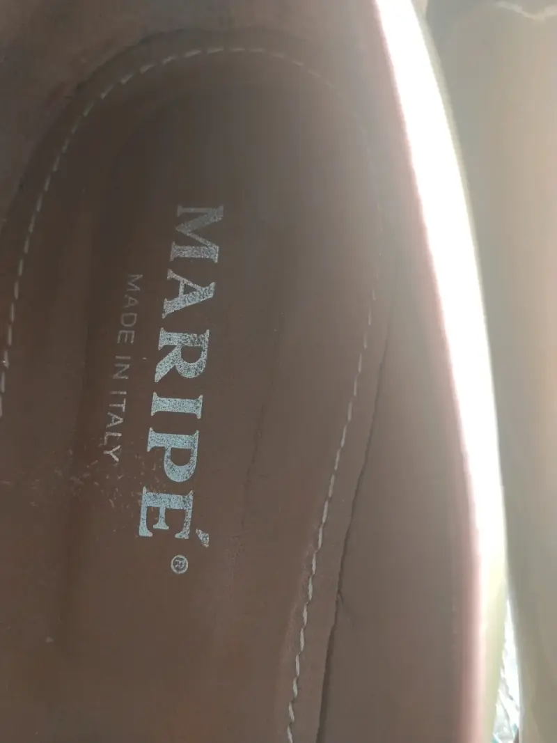 Zapatos de tacón abiertos Maripé amarillos - 3