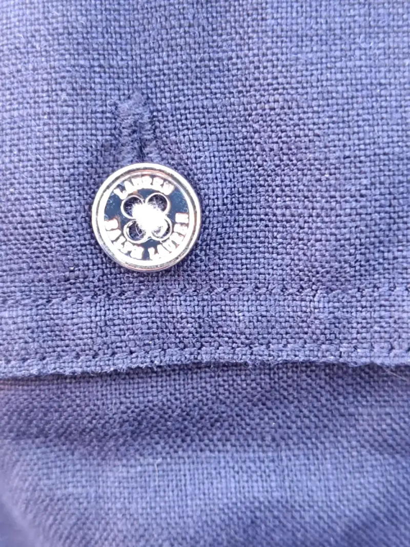 Camisa de lino azul Ralph Lauren para mujer - 3