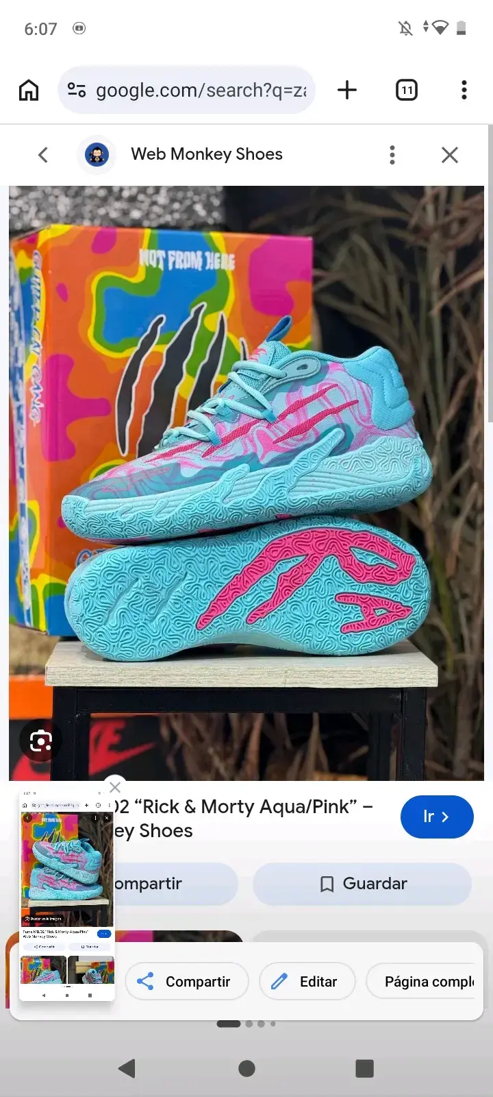 Zapatillas deportivas Puma MB.03 Melo 3.0 aqua/rosado - 3