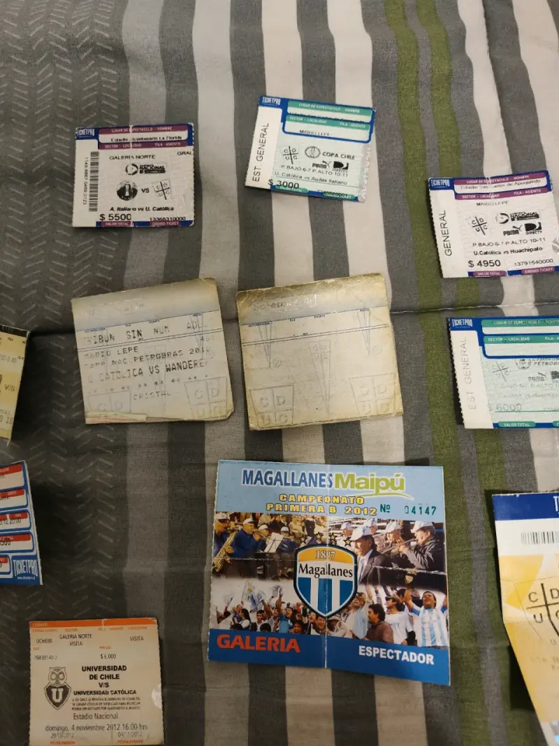 Colección de entradas de Fútbol UC,Torneo Nacional - 5