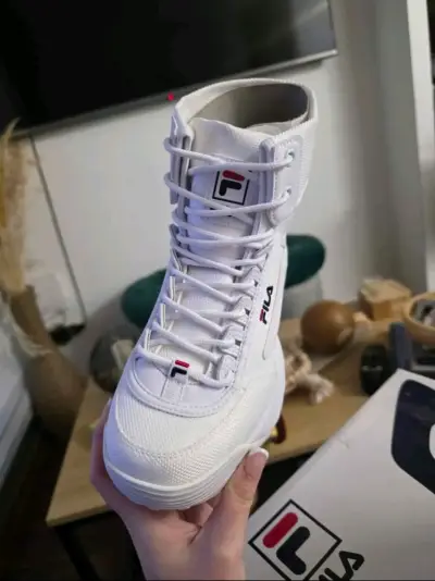 Zapatillas Fila Disruptor Blancas de Mujer - miniatura 2