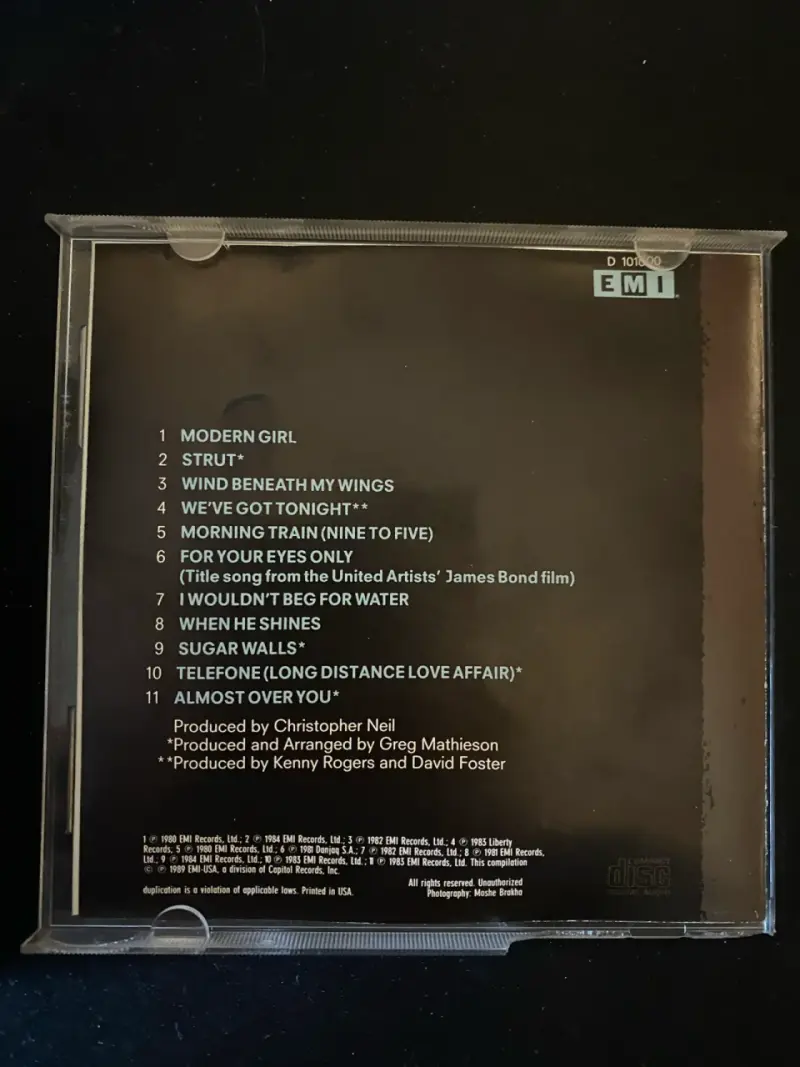 CD The Best of Sheena Easton - 3