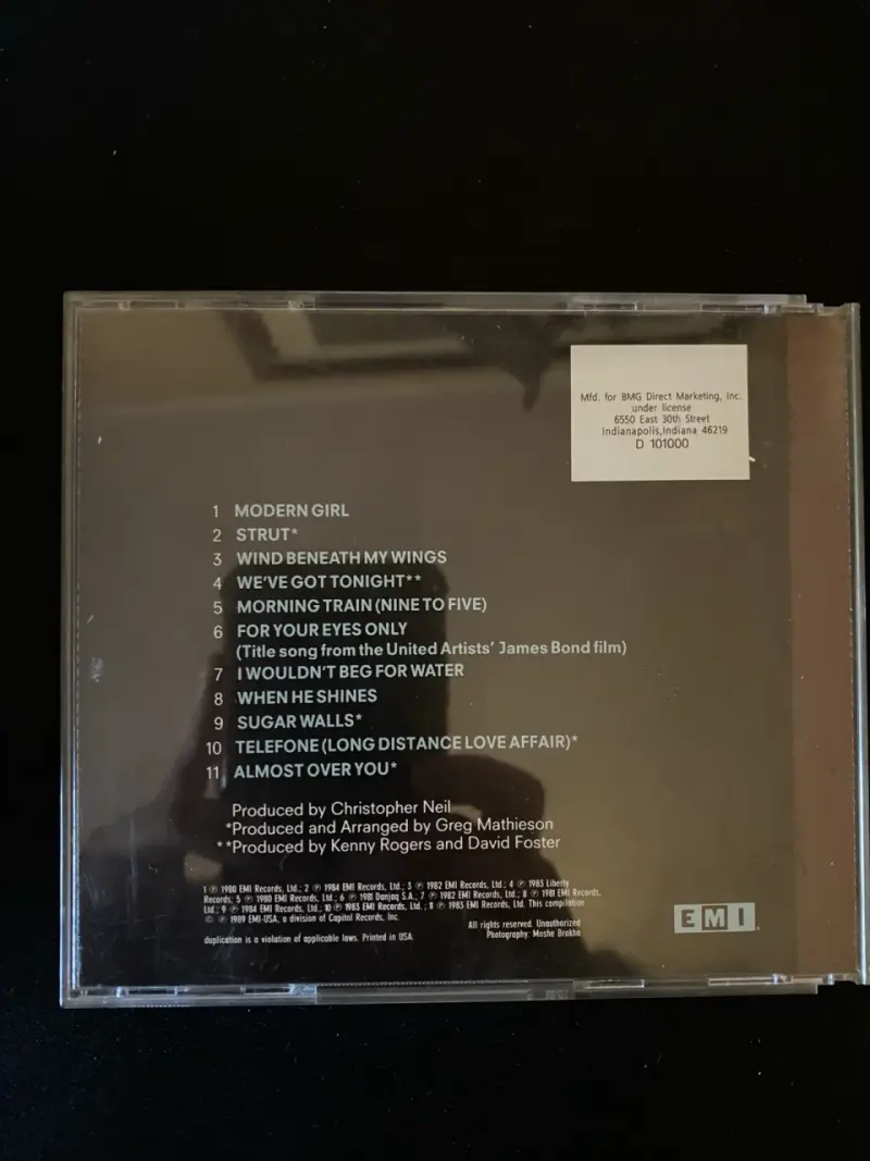 CD The Best of Sheena Easton - 4