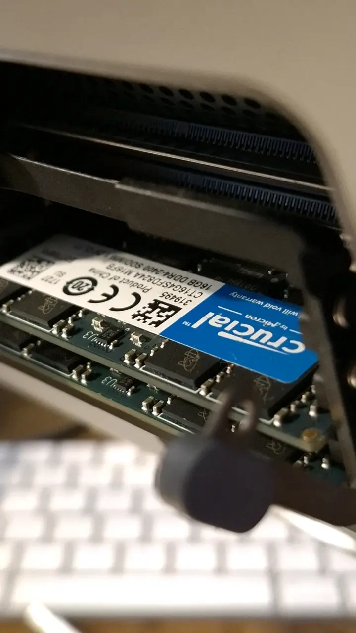 Memoria RAM Crucial 16GB DDR4 para macbook/IMAC - 1