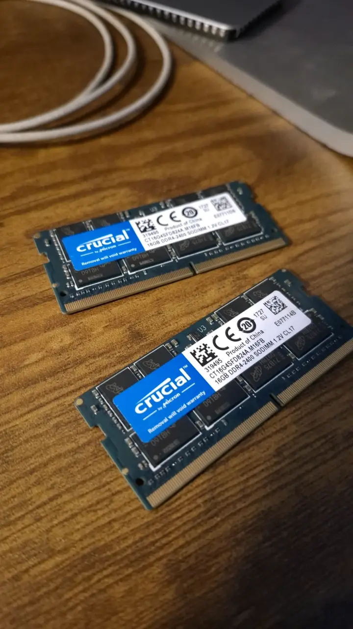 Memoria RAM Crucial 16GB DDR4 para macbook/IMAC - 3