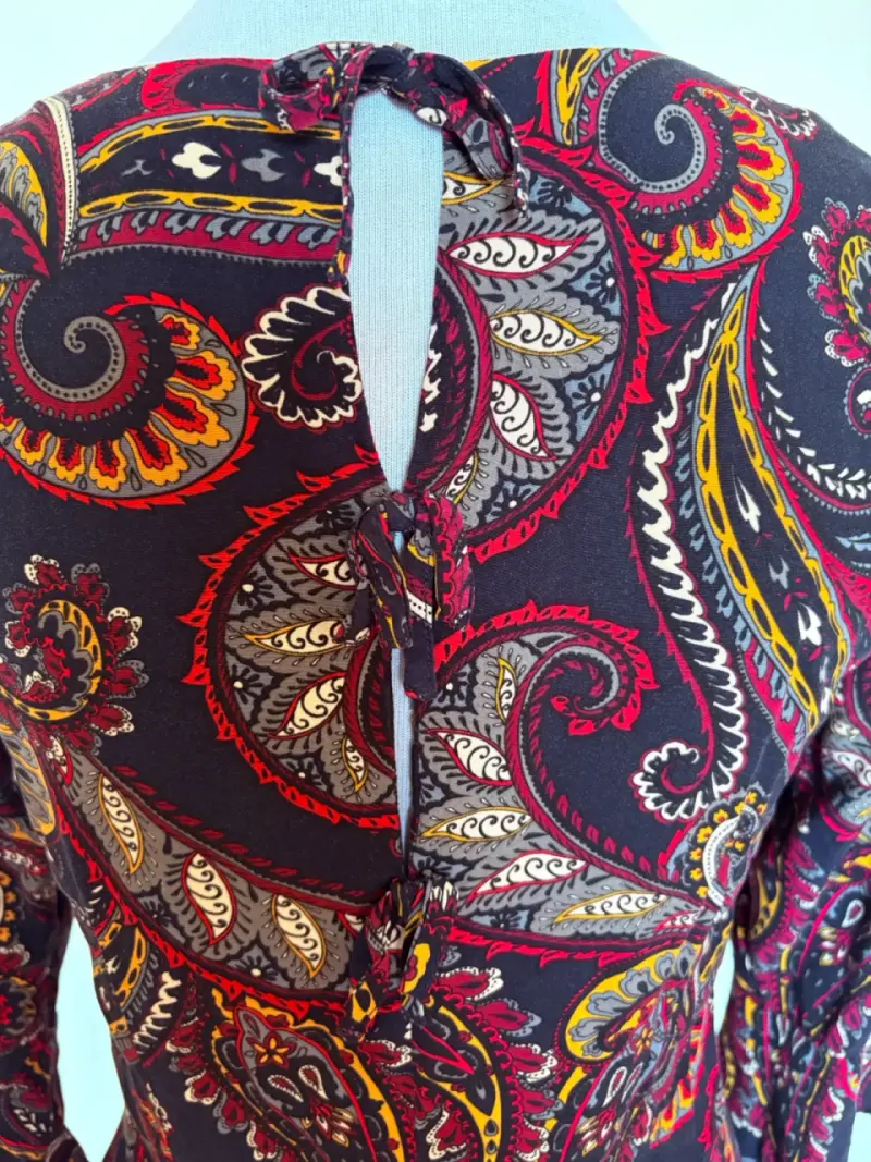 Vestido Banana Republic estampado paisley talla 2 - 4