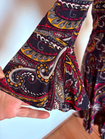 Vestido Banana Republic estampado paisley talla 2 - miniatura 5