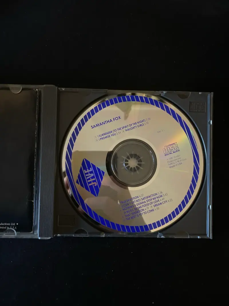 CD Samantha Fox con éxitos musicales - 2