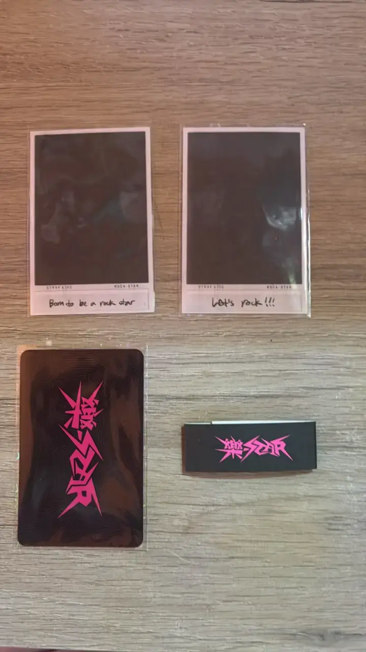Photocards de Stray Kids Rock Star - 2