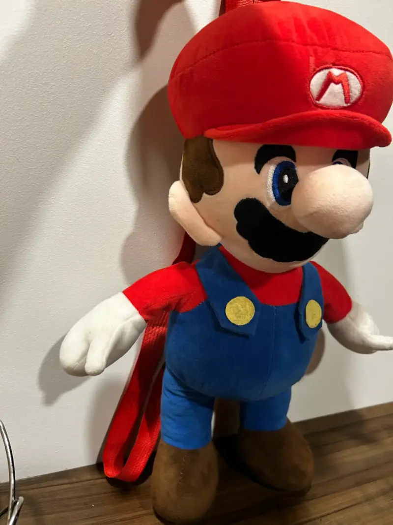 Mochila Peluche Mario Bros 45 cms - 2