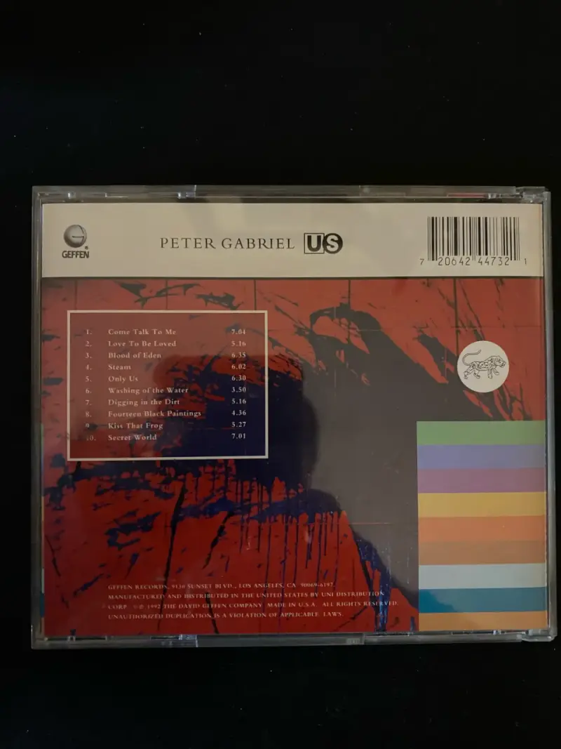 CD Peter Gabriel Us Álbum Clásico - 4
