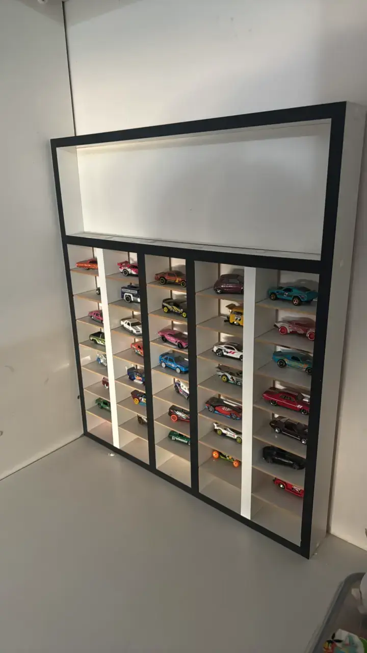 Vitrina para autos de colección con 30 compartimentos - 3