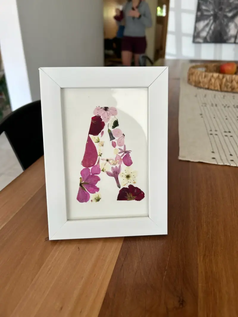 Cuadros con flores prensadas personalizables - 2