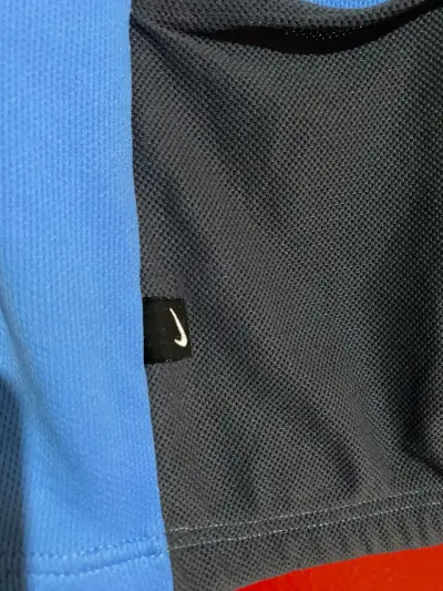 Tricota Mujer Nike Dri-FIT Azul Talla L! - miniatura 6