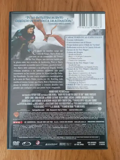 Harry Potter Y el Cáliz de Fuego DVD (Dos Discos) - miniatura 3