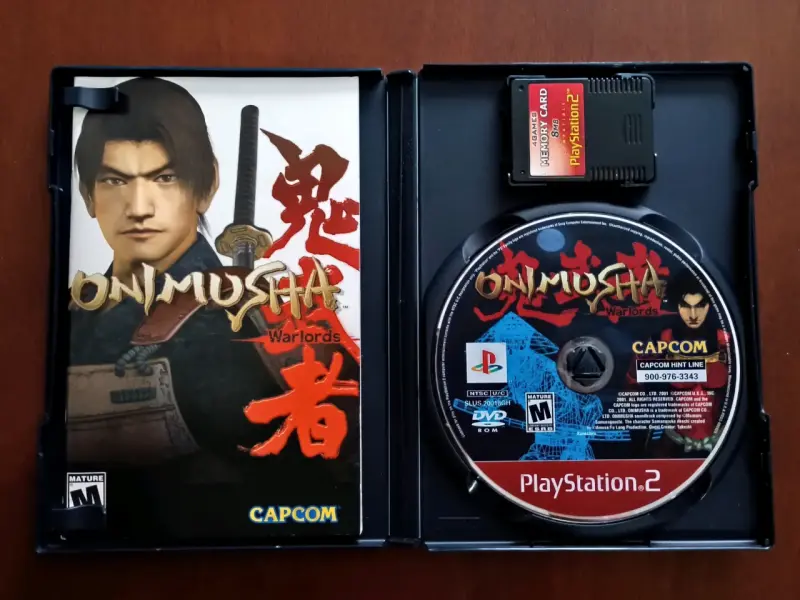 Onimusha Warlords PS2 + Memory Card - 2