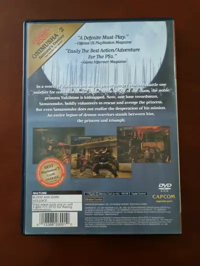 Onimusha Warlords PS2 + Memory Card - miniatura 3