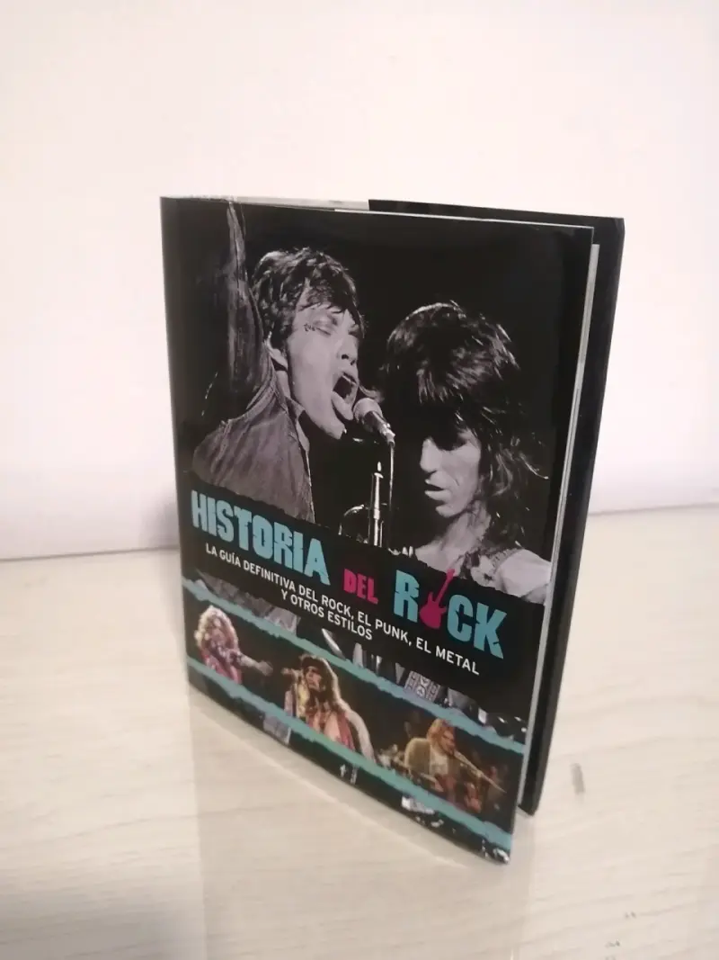 Libro Historia del Rock con Guía Definitiva,Nuevo - 1