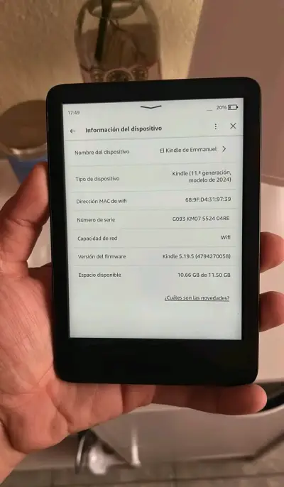 Kindle 11ª generación modelo 2024 en buen estado - miniatura 1