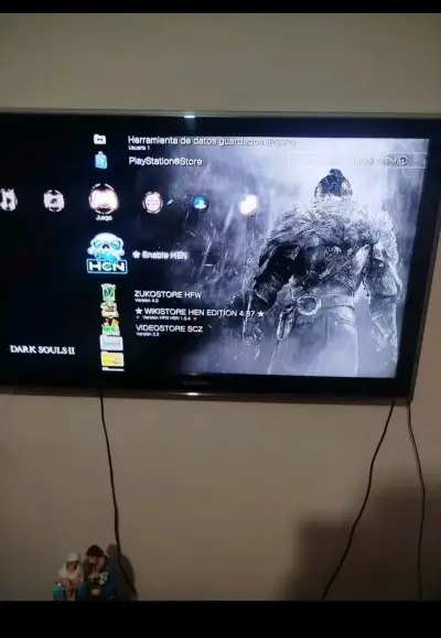 Consola PlayStation 3 con control y juegos - miniatura 4