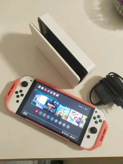 Consola Nintendo Switch OLED con Dock Blanco - miniatura 1