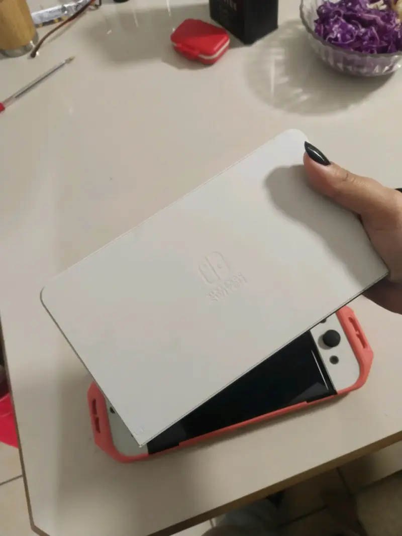 Consola Nintendo Switch OLED con Dock Blanco - 3