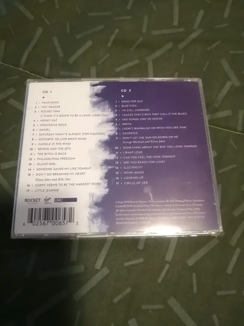 2 CD Elton John Diamonds, nuevo y sellado - 2