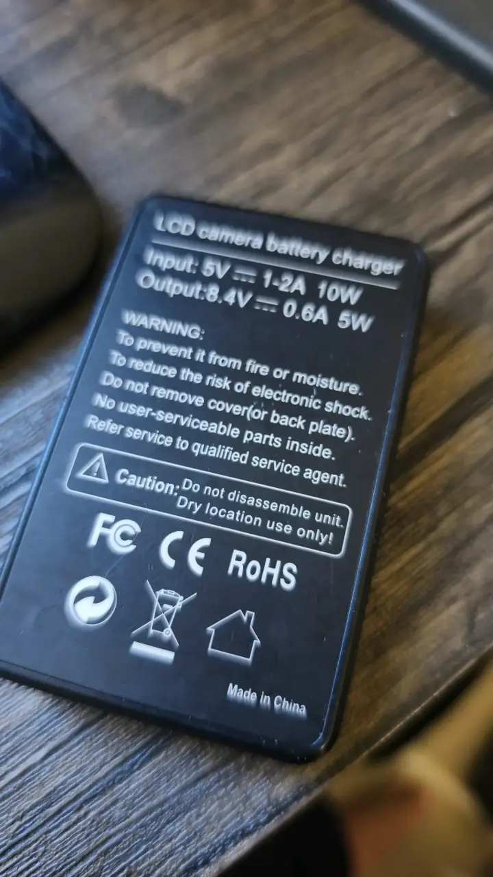 Cargador de Batería para Cámara Sony - 3