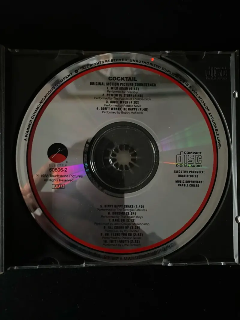 CD Banda Sonora Original de la Película Cocktail. - 2