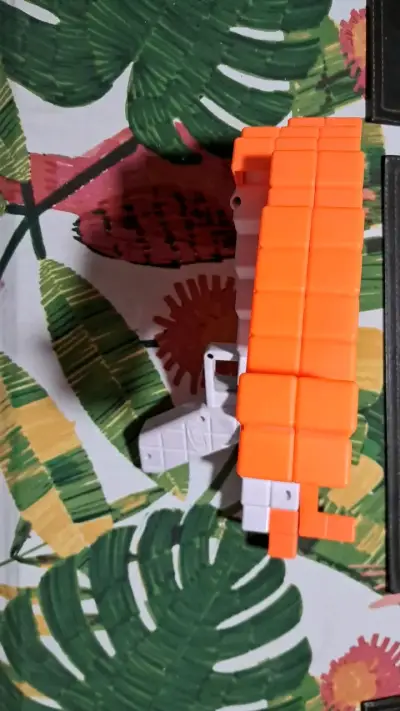 Juguete ballesta de Minecraft Naranja - miniatura 3