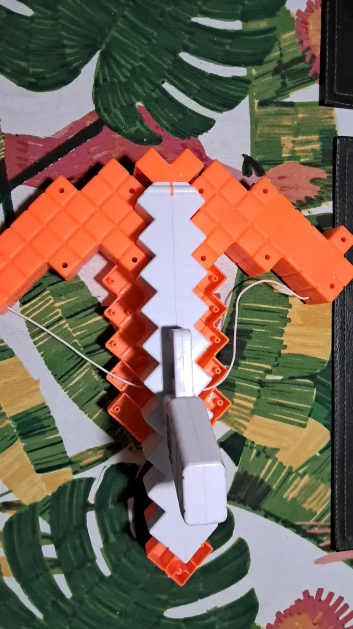 Juguete ballesta de Minecraft Naranja - 4