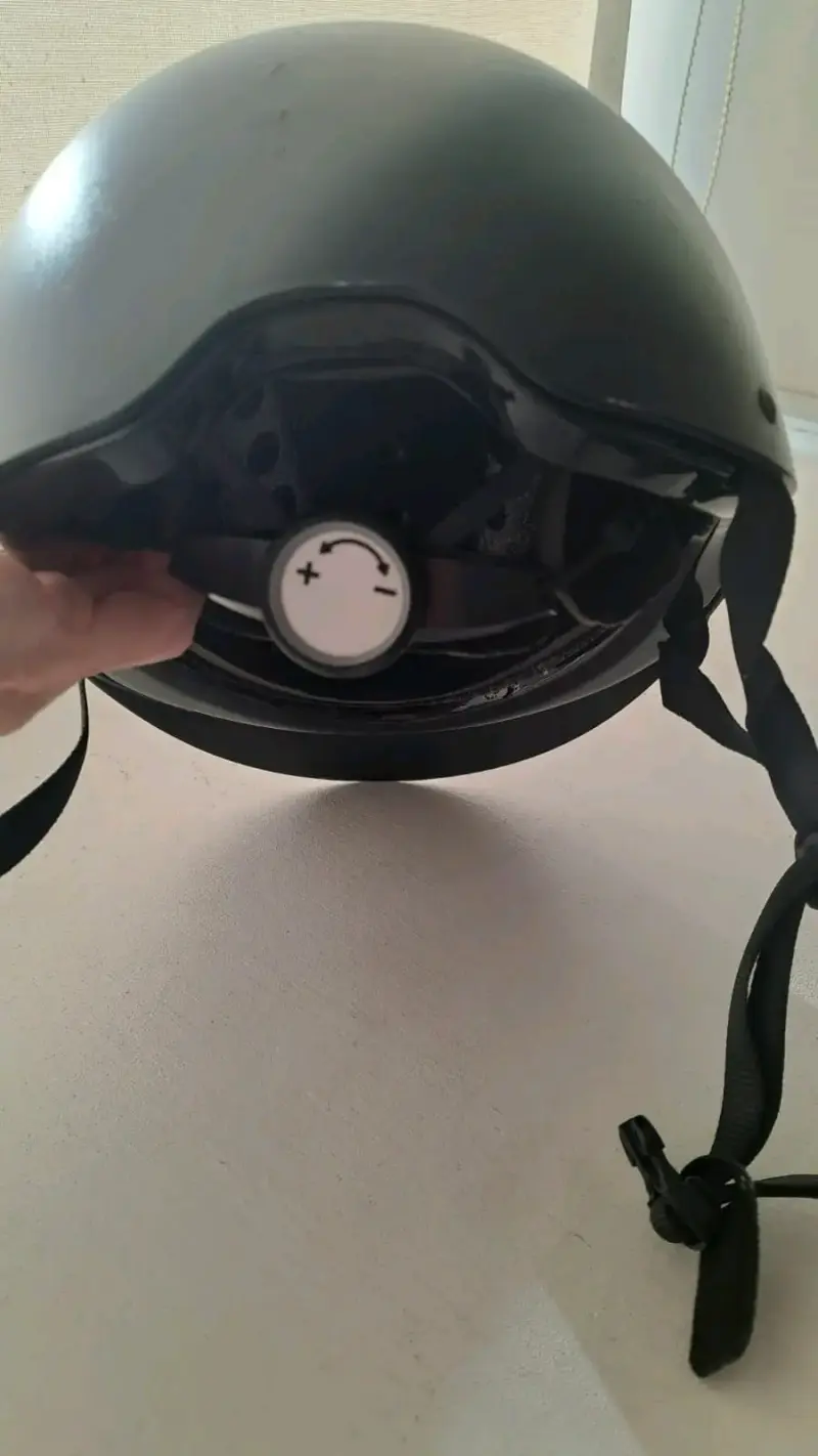 Casco de equitación Fouganza negro ajustable - 3