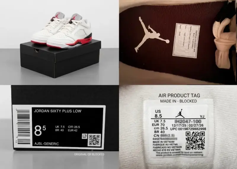 Zapatillas Air Jordan Sixty Plus Low Blancas eur42 - 4