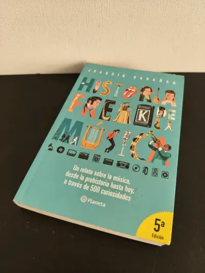 Libro Historia Freak de la Música de J Barañao - miniatura 1