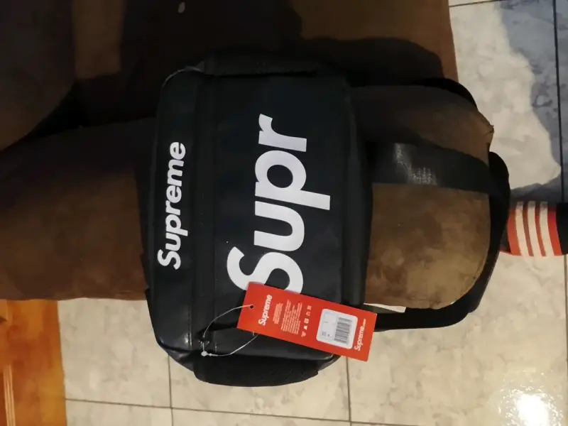 Bolso bandolera negro Supreme - 2