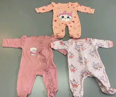 Enteritos y Bodies Bebé Niña 0 - 3 meses - miniatura 1