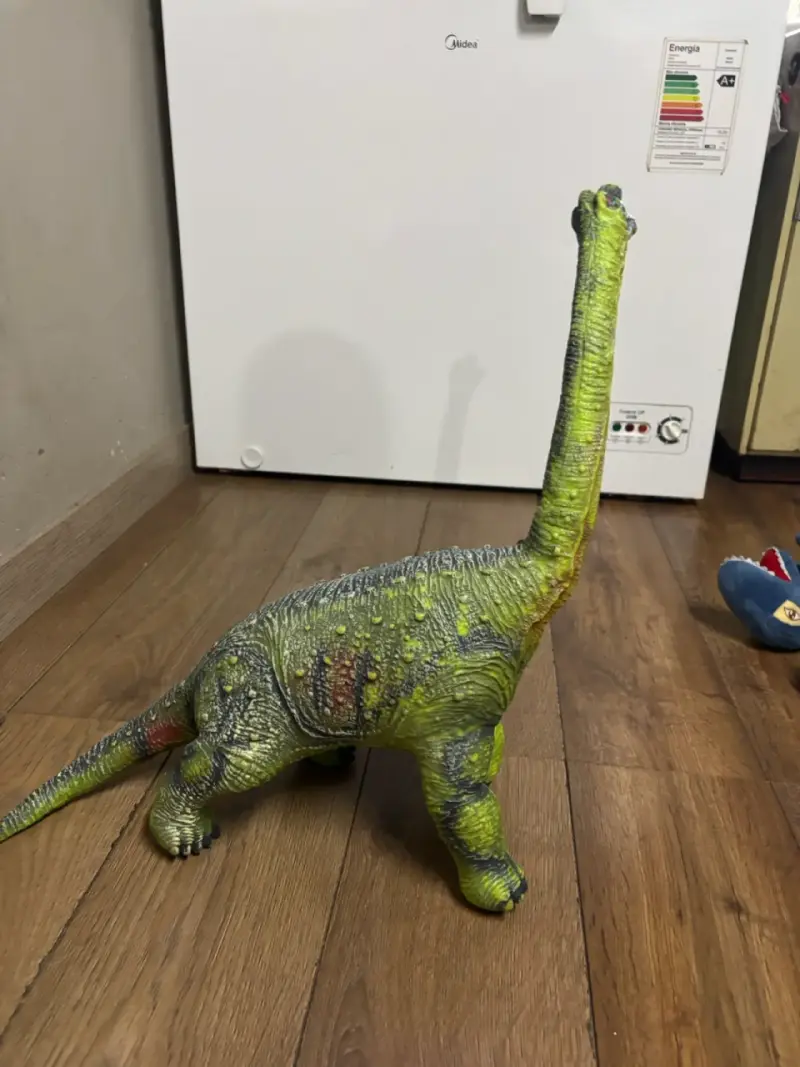Figura de dinosaurio Brachiosaurus verde - 2