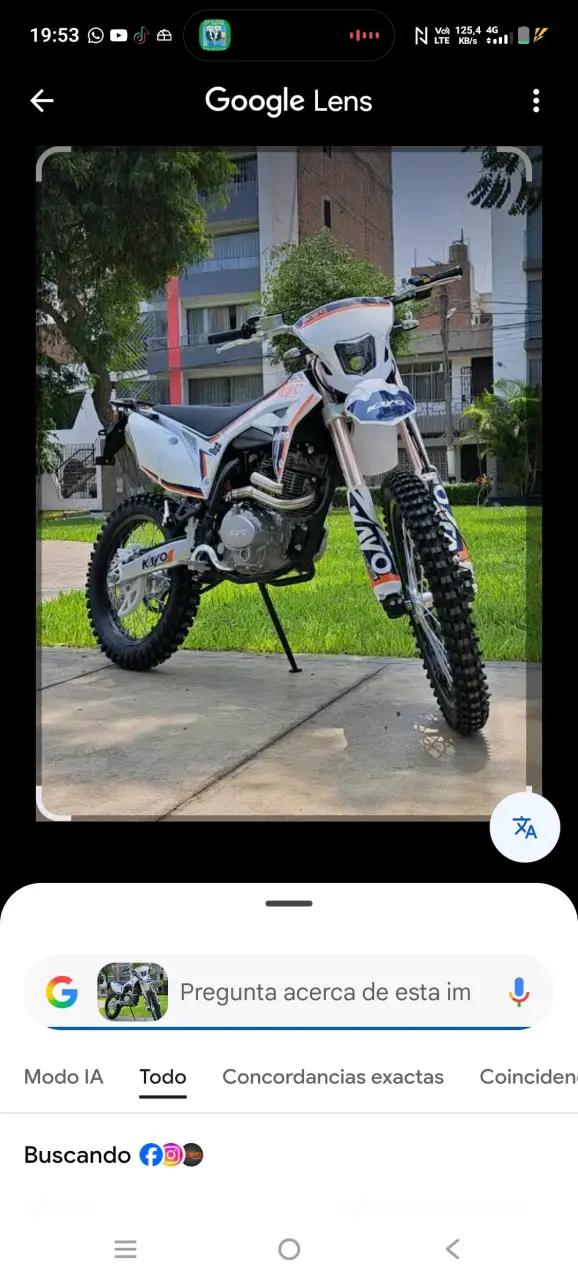 Moto Kayo T4 Enduro 250cc en buen estado