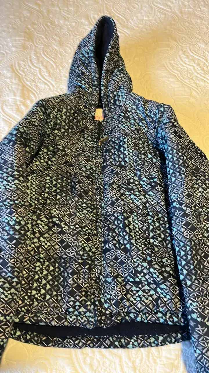 Chaqueta con capucha Melt estampada - 1