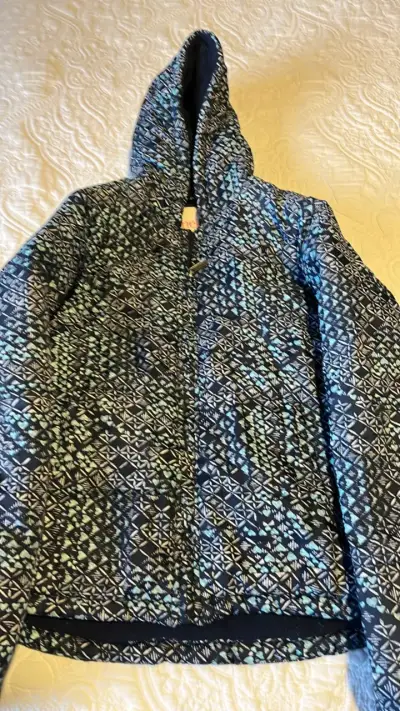 Chaqueta con capucha Melt estampada - miniatura 1