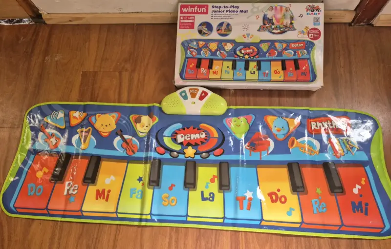 Alfombra Piano Infantil Winfun Musical - 2
