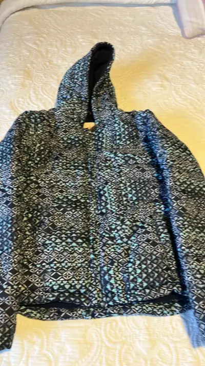 Chaqueta con capucha estampada Melt - miniatura 1
