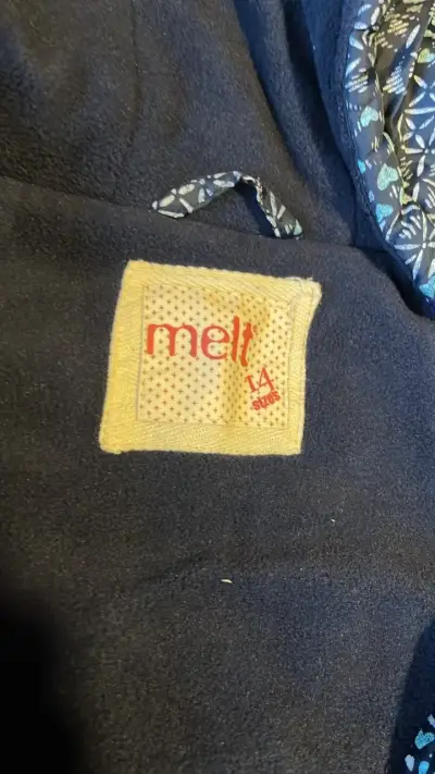 Chaqueta con capucha estampada Melt - miniatura 2