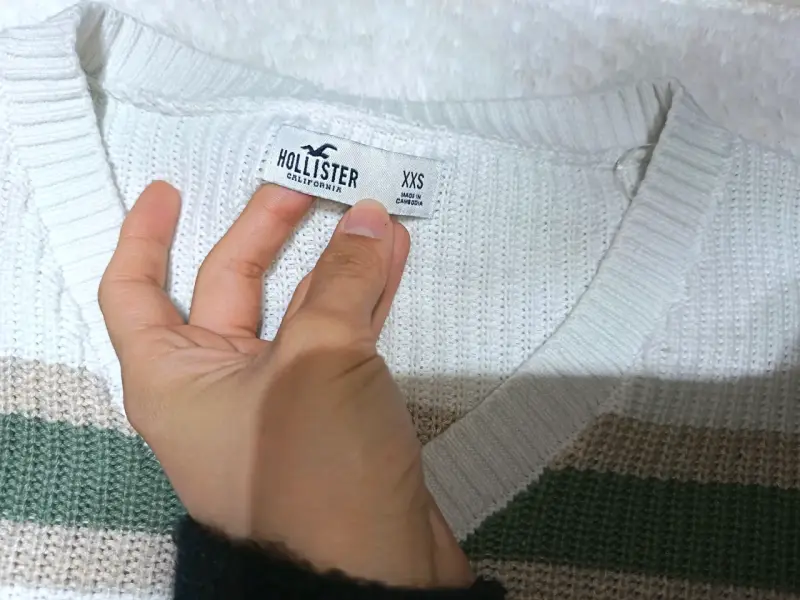 Suéter a rayas Hollister para mujer - 2