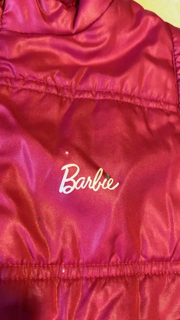 Chaleco sin mangas Barbie rosa para niña - 2