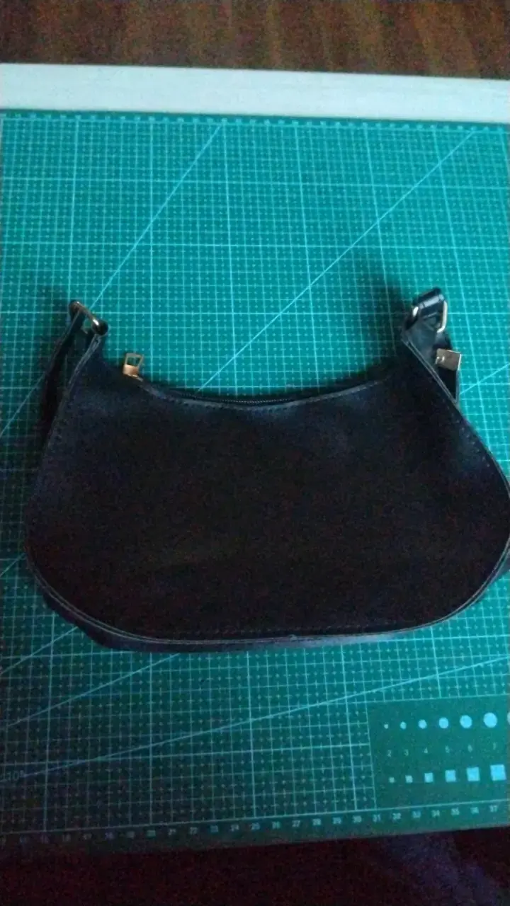Bolso de mano negro elegante - 2