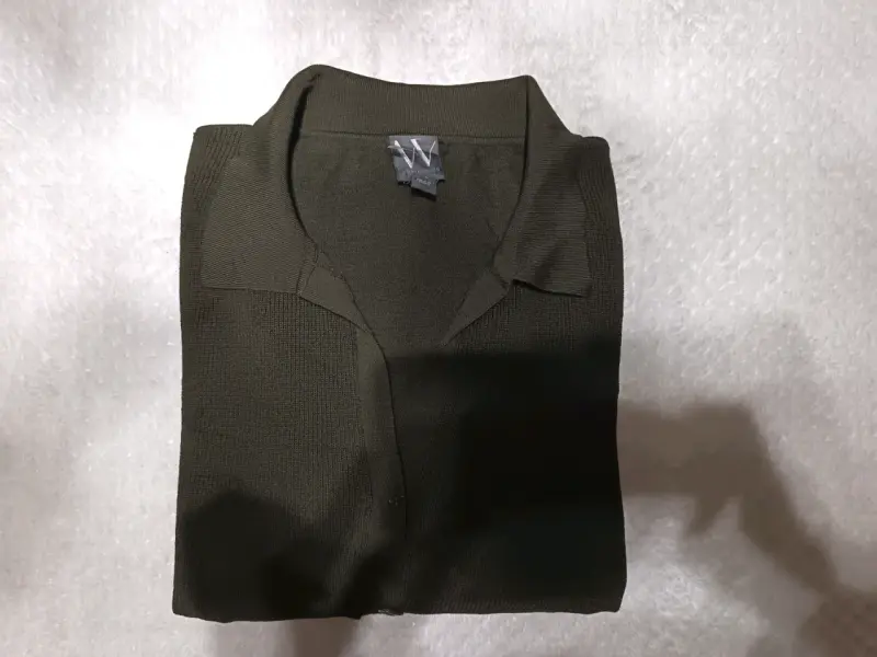Cardigan verde oliva para mujer - 3
