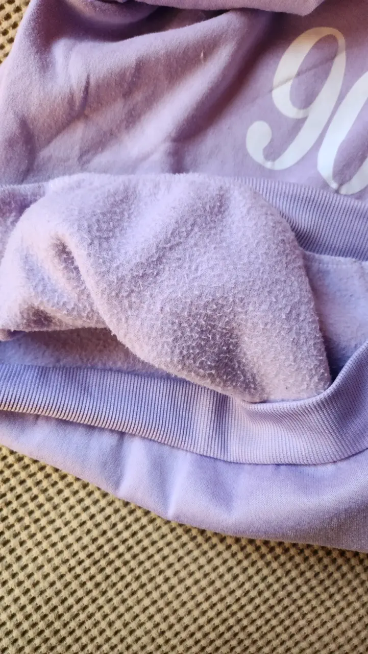 Polerón morado con capucha estilo 90's - 5