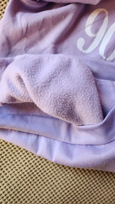 Polerón morado con capucha estilo 90's - miniatura 5